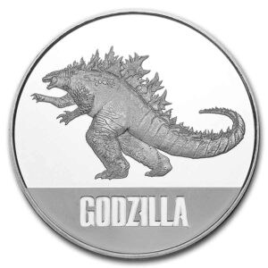 9Fine Mint Godzilla 1 Oz