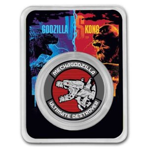 9Fine Mint Mechagodzilla   1 Oz