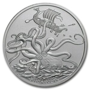 Anonymous Mint 1 oz Stříbro- Kraken