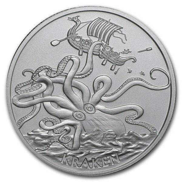 Anonymous Mint 1 oz Stříbro- Kraken