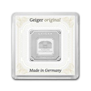 Geiger Edelmetalle (původní řada čtverců) 20g