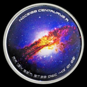 Highland Mint Spinner - NGC5128 Centaurus A  1 Oz