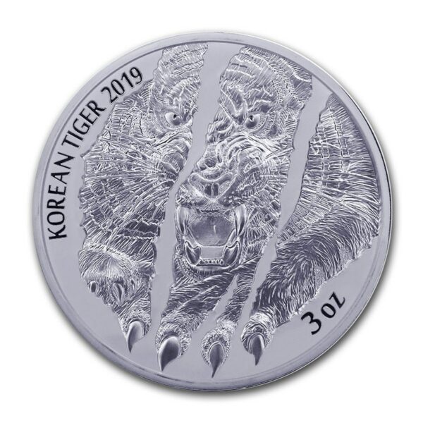 KOMSCO 2019 Jižní Korea 3 oz Tygr  BU