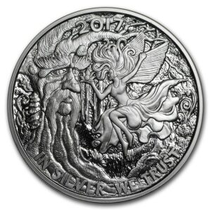 Mince : 2018 1 oz Stříbro Proof  - Reddit Silverbug: Ariel