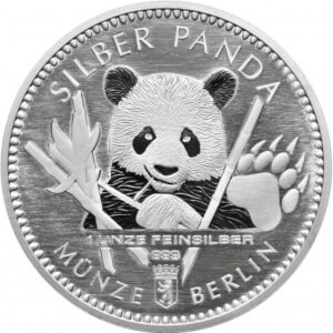 Münze Berlin Panda 2017 v Berlíně 1 oz