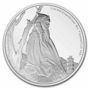 New Zealand Mint 2 $ Star Wars: Ahsoka Tano 1 Oz