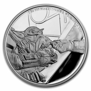 New Zealand Mint Star Wars Classic Grogu 1 Oz