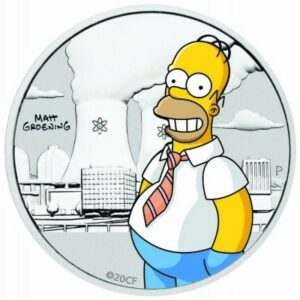 Perth Mint HOMER SIMPSON 1/2 Oz