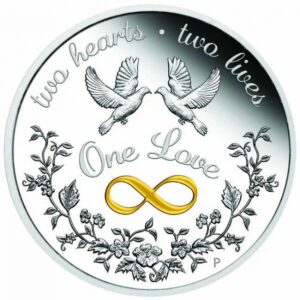 Perth Mint One Love Ag 1 oz