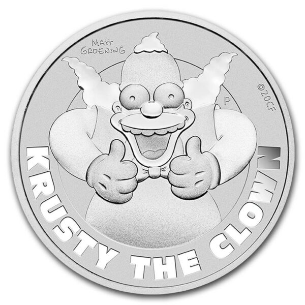 Perth Mint The Simpsons: Krusty 1 Oz