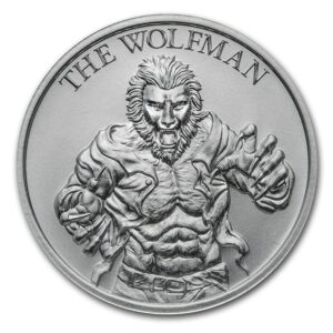 Private Mint 2 Oz Vintage Horror Series: Wolfman