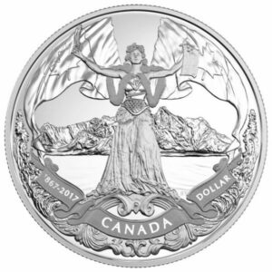 Royal Canadian Mint Dolaru 1867-2017 23