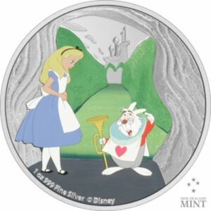 Royal Mint Alenka v říši divů  - Králík  1 Oz