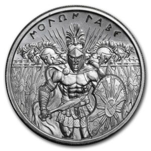 Silver Shield 2 Oz Molon Labe (typ 2)