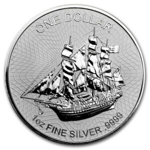 Stříbrná investiční mince Bounty Cook Islands 1 Oz