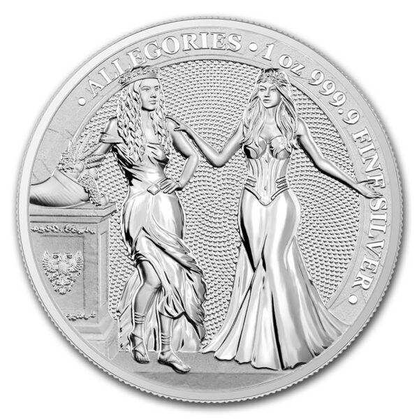 Sunshine Minting Germania Allegories 2020 BU (Italia) 1 oz