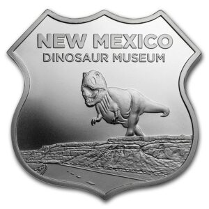 Sunshine Minting Ikony Route 66 (New Mexico Dinosaur Museum) 1 oz