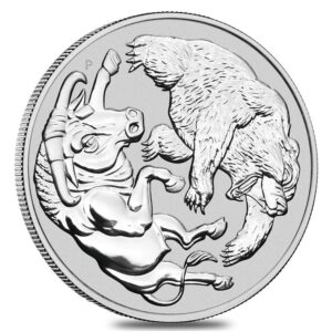 The Perth Mint Australia Býk nebo medvěd 1 oz