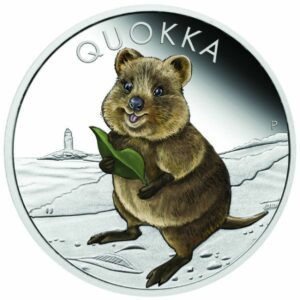 The Perth Mint Australia Quokka color 1 Oz