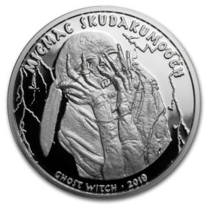 UNITED STATES MINT Native American Mýty Navajo Ghost Witch Proof