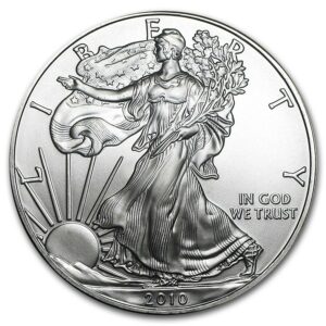 UNITED STATES MINT Stříbrná mince American Eagle 1 Oz 2010