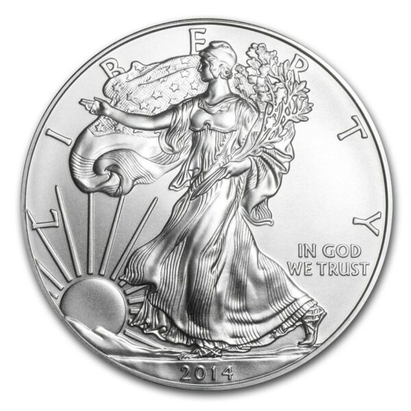 UNITED STATES MINT Stříbrná mince American Eagle 1 Oz 2014