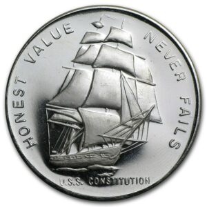 UNITED STATES MINT USS ústavní loď 1 Oz