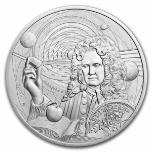 9Fine Mint Isaac Newton 1 Oz