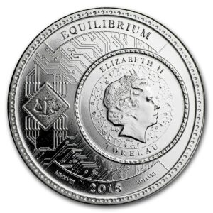 Mince : 2018 Tokelau 1 oz Silver Equilibrium 2018