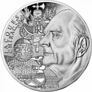 Monnaie de Paris Jacques Chirac