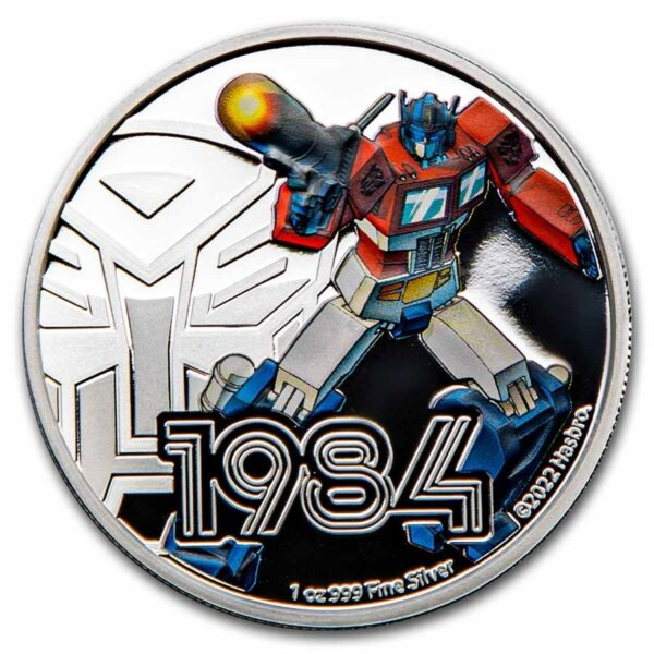 New Zealand Mint Optimus Prime 1 Oz