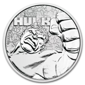 Perth Mint 2019 Tuvalu  $ 1 Marvel Series Hulk 1 Oz