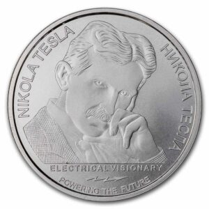 Private Mint Nikola Tesla: Energie zdarma  1 Oz