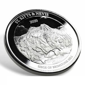 Scottsdale Mint ST. KITTS & NEVIS THE SIEGE OF BRIMSTONE HIL 1 Oz