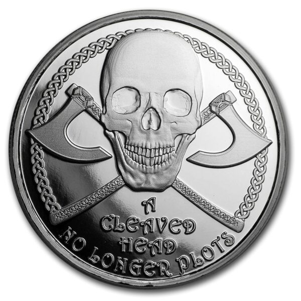 Silvertowne Viking Proverbs Serie: Clcked Head 1 Oz