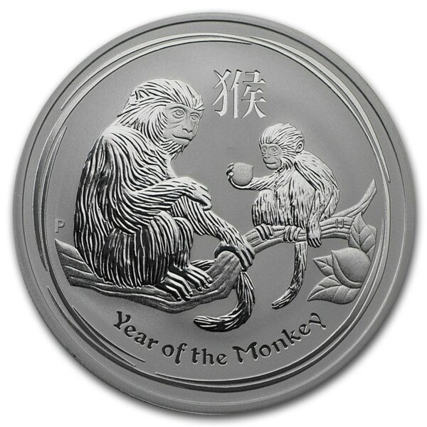 Perth Mint Mince Lunar Monkey BU (série II) 1 oz 2016