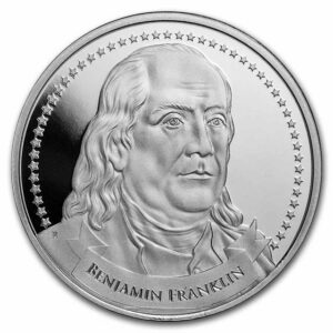 UNITED STATES MINT Mince Zakladatelé svobody: Franklin Svobodná řeč 1 oz