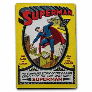 New Zealand Mint Stříbrná mince Superman DC Comix 1 Oz 2022 Niue