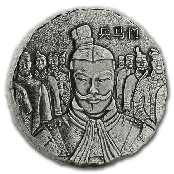 Scottsdale Mint Stříbrná mince Terracotta Army 5 Oz Fidži 2018