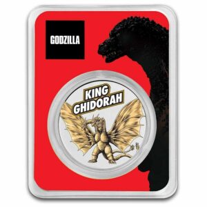 Private Mint Stříbrná mince King Ghidorah 1 Oz 2023 Niue Colorized