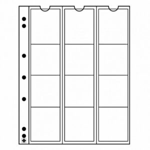 Leuchtturm MINCOVNÍ LISTY NUMIS 12 KAPES DO Ø 44 MM