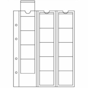 Leuchtturm1917 Mincovní listy OPTIMA 15 mincí do prům. 42 mm