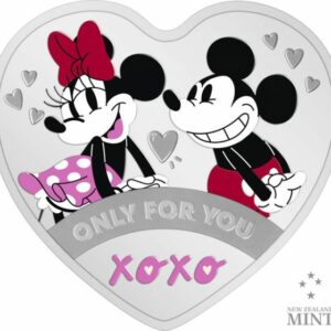 New Zealand Mint Stříbrná mince Disney Love 2024 1 Oz Niue 2024