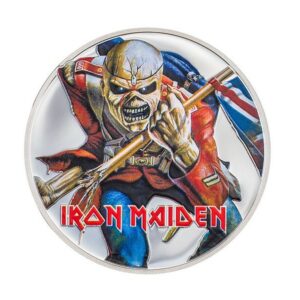 Cook Islands Iron Maiden: Eddie the Trooper 1 Oz