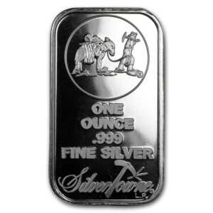 9Fine Mint Slitek SilverTowne 1 oz