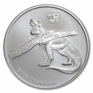 Private Mint Jurassic Park 30. výročí 1 Oz 2023 Fidži BU