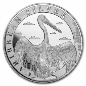 9Fine Mint Caribbean Pelican BU Barbados  1 Oz 2022