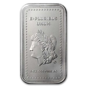 9Fine Mint Stříbrná slitek - Morgan Design 1 Oz