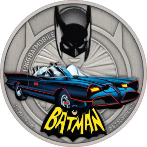 New Zealand Mint 2021 Batman - 1966 Batmobile 1 Oz