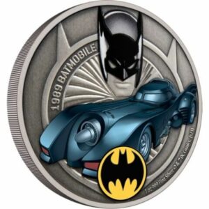 New Zealand Mint 2021 Batman - 1989 Batmobile 1 Oz